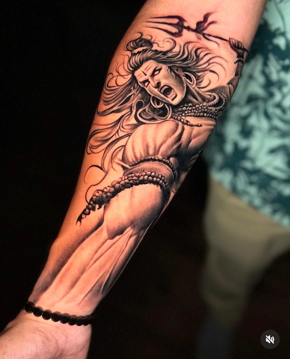 Shiva tattoo artwork